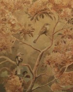 Pequeño árbol en flor  Técnica mixta sobre tela / 
125 x 100 cm / 2014